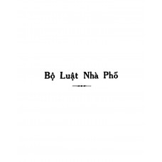 Bộ Luật Nhà Phố