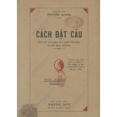 Cách Đặt Câu 