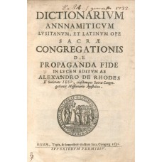 Dictionarium Annamiticum Lusitanum