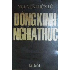 Đông Kinh Nghĩa Thục