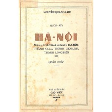 Hà Nội - Quyển Nhất