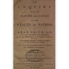 An Inquiry into the Nature and Causes of the Wealth of Nations III