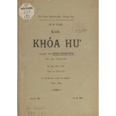 Kinh Khóa Hư của Vua Trần Nhân Tôn - Quyển III