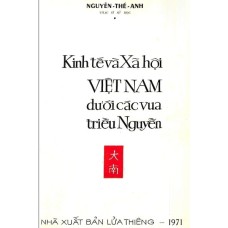 Kinh Tế Và Xã Hội Việt Nam Dưới  Các Vua Triều Nguyễn