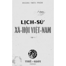 Lịch Sử Xã Hội Việt Nam - Tập 1
