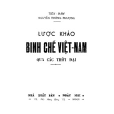 Lược Khảo Binh Chế Việt Nam Qua Các Thời Đại