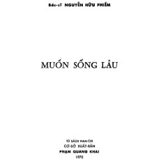 Muốn Sống Lâu