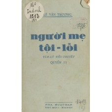 Người Mẹ Tội Lỗi - Quyển II