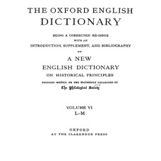 Oxford English Dictionary - Vol 6 (L-M)