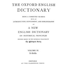 Oxford English Dictionary Vol 9 (S-Soldo)