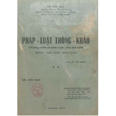 Pháp Luật Thông Khảo - Tập 2