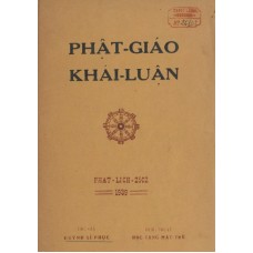 Phật Giáo Khái Luận