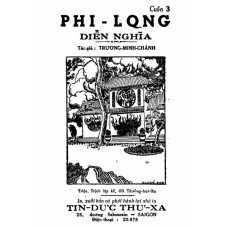 Phi Long Diễn Nghĩa - Cuốn 3