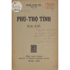 Phú Thọ Tỉnh Địa Chí