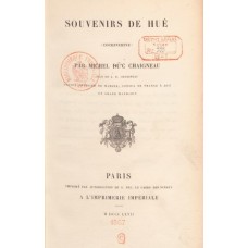 Souvenirs De Hué (Cochinchine)