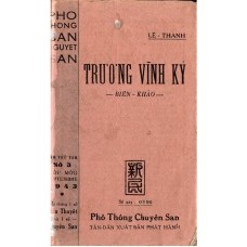 Trương Vĩnh Ký Biên Khảo