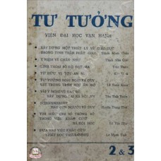 Tư Tưởng - 1967 - 2 & 3