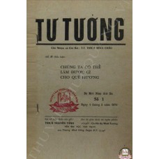 Tư Tưởng - 1970 - 1