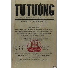 Tư Tưởng - 1971- 10