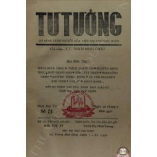 Tư Tưởng - 1971- 3