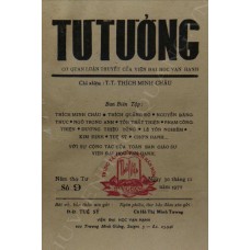 Tư Tưởng - 1971- 9