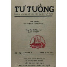 Tư Tưởng - 1972- 3