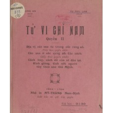 Tử Vi Chỉ Nam - Quyển II