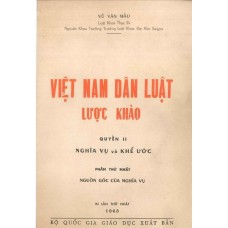 Việt Nam Dân Luật Lược Khảo - Quyển 2