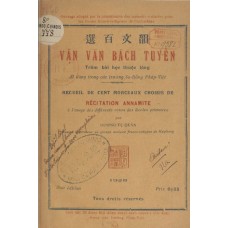 Vận Văn Bách Tuyển