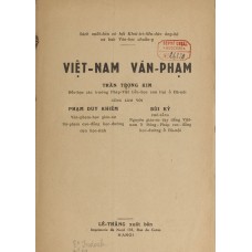Việt Nam Văn Phạm