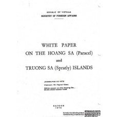 White Paper On The Hoang Sa (Paracel) and Truong Sa (Spratly)